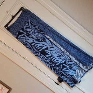 Free People Tribal Print Maxi Skirt